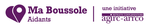 Logo Ma Boussole Aidants (une initiative agirc-arrco)