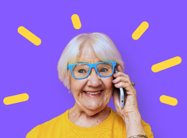 échanges téléphoniques pour seniors